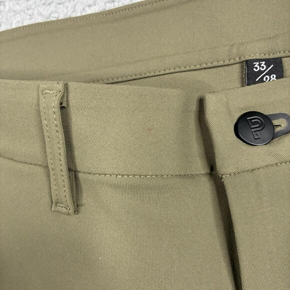 Public Rec Men’s Field Green Gamechanger 5-Pocket Pant 33x28 NWT Casual Athletic - Picture 7 of 8